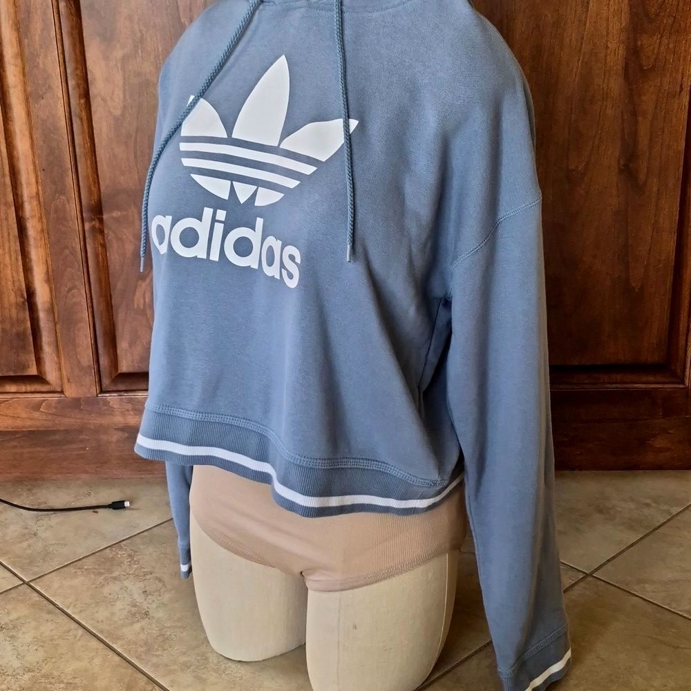 Adidas, Hoodie Pull Over Sweat Shirt